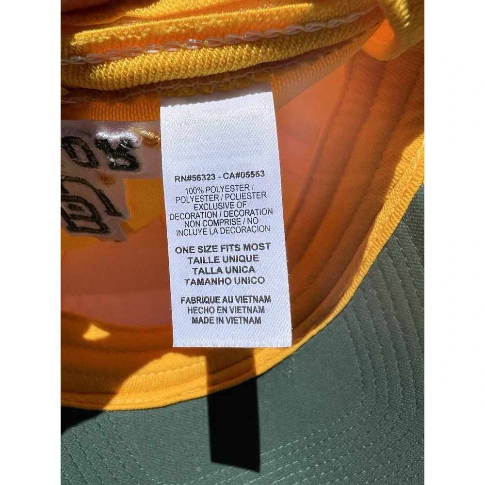 Nike Baylor Bears Hat OSFM‎ baseball cap Sic Em Bears Dri-FIT Legacy91 Mens Gold